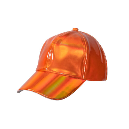 Rubies Adult orange holographic cap 1