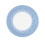 Rubies 8 Blue Star Paper Plates 23 cm 1