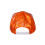 Rubies Adult orange holographic cap 4