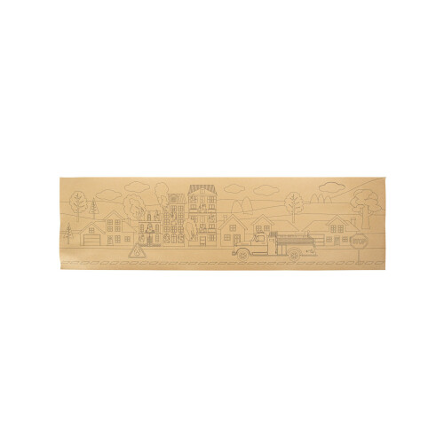 Rubies Firefighter coloring table runner 140 x 40 cm