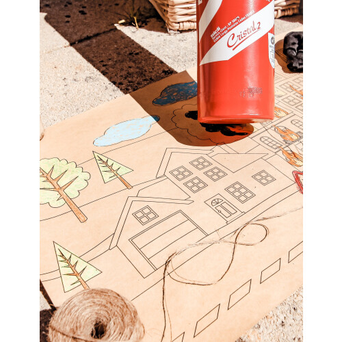 Rubies Firefighter coloring table runner 140 x 40 cm 2