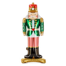 Giant Nutcracker Foil Balloon 34 x 85 cm