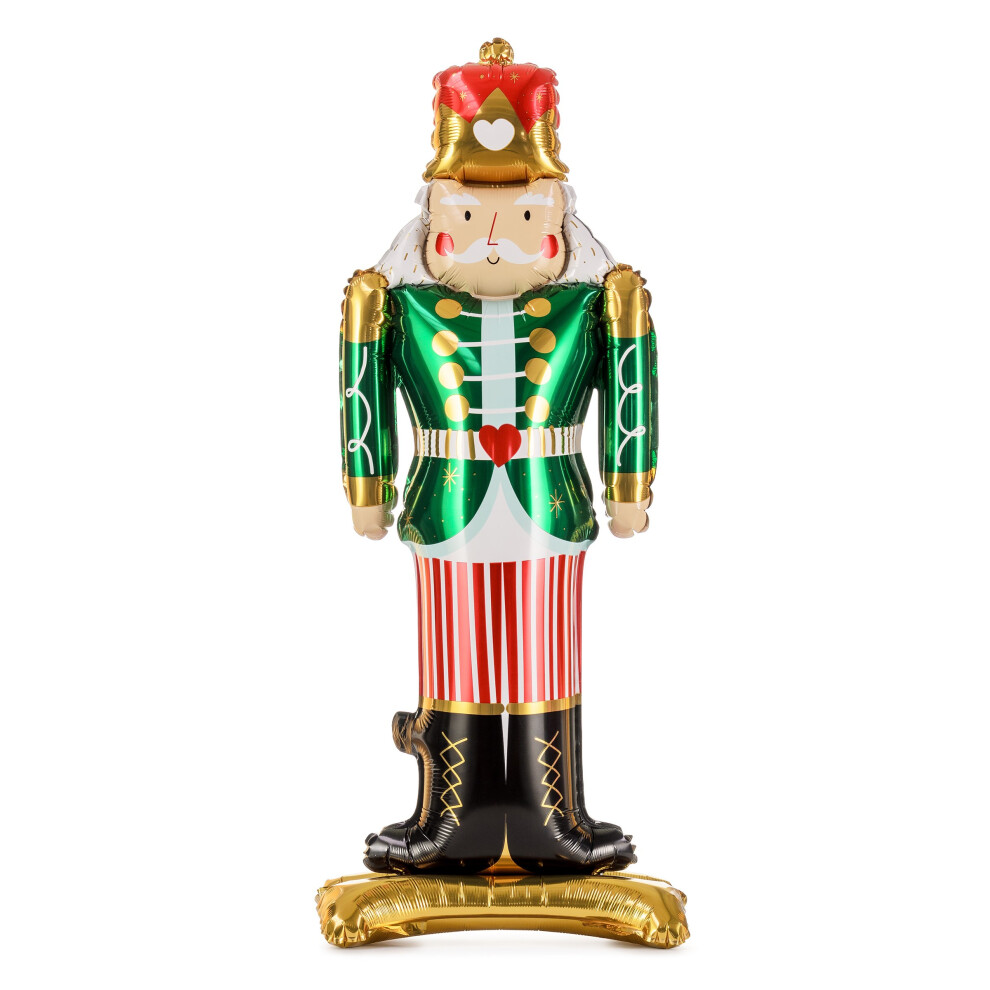 Rubies Giant Nutcracker Foil Balloon 34 X 85 Cm