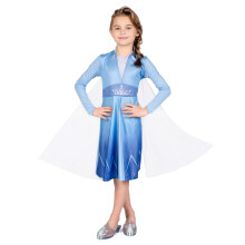 (3 - 4 years (97 - 109 cm)) Basic Elsa Frozen 2 costume for girls