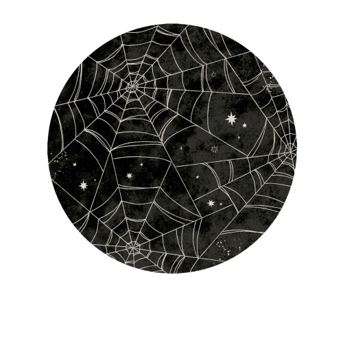 Rubies 8 Spiderweb Paper Plates 23 cm