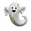 Rubies 71cm Iridescent Ghost Foil Balloon 1