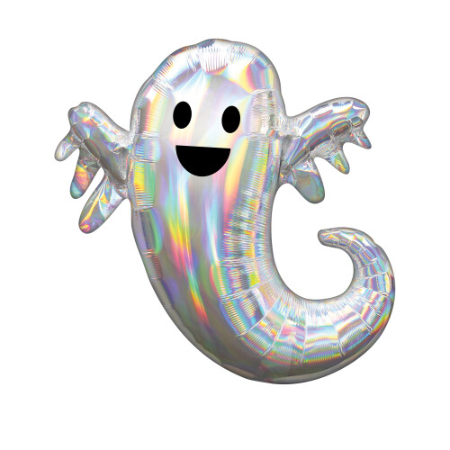 Rubies 71cm Iridescent Ghost Foil Balloon