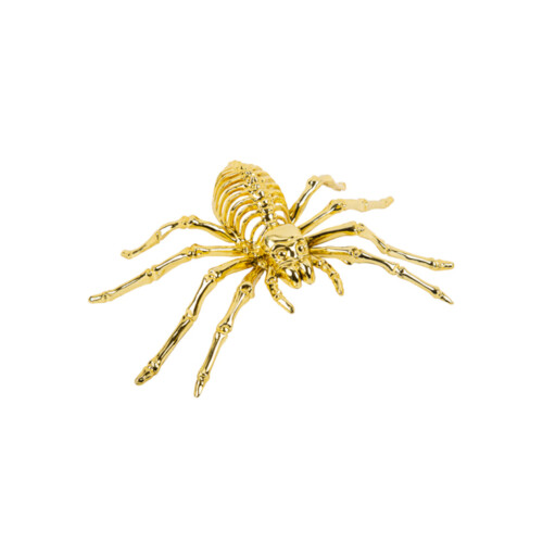Rubies Golden skeleton spider 12.5 x 20.5 cm