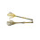 Rubies 2 Aged Gold Plastic Skeleton Arms 31cm 1