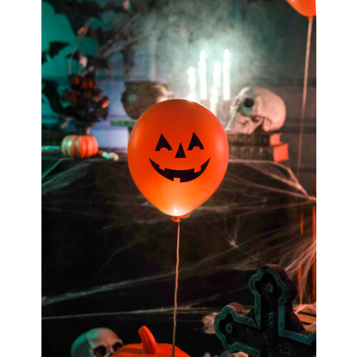 Rubies Halloween Pumpkin LED Balloons 27.5 cm 2