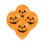 Rubies Halloween Pumpkin LED Balloons 27.5 cm 1