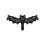 Rubies Small bat foil balloon 40 x 13 cm 1