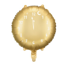 Folieballonur 45 cm guld