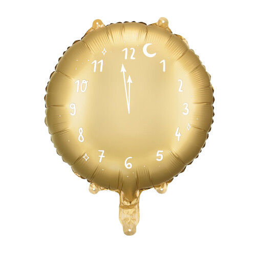 Rubies Folieballonur 45 cm guld