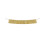 Rubies 135 cm gold thread garland 1
