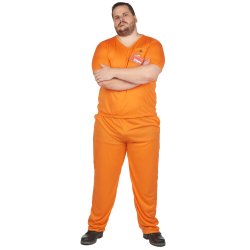 Rubies Large adult prisoner costume 2