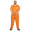 Rubies Large adult prisoner costume 1