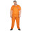 Rubies Large adult prisoner costume 2