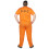 Rubies Large adult prisoner costume 4