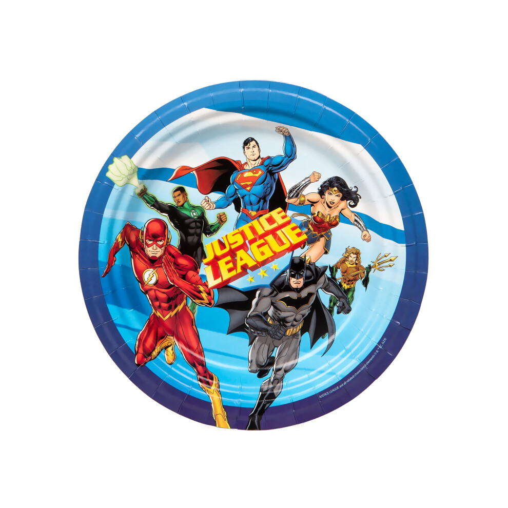 Rubies 8 Justice League 23Cm Paper Plates