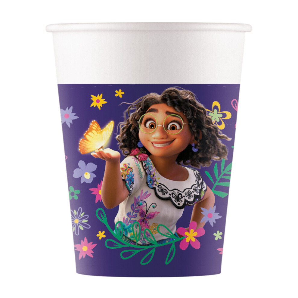 Rubies 8 Encanto 200 Ml Cardboard Cups