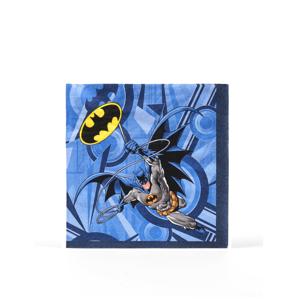 20 Batman Paper Napkins 33 x 33 cm