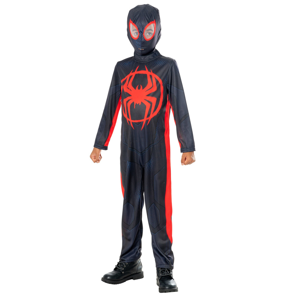 Rubies (3 To 4 Years (90 To 104 Cm)) Miles Morales Costume - Spiderman Across The Spiderverse
