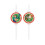 Rubies 4 Minecraft Medallion Paper Drinking Straws 1