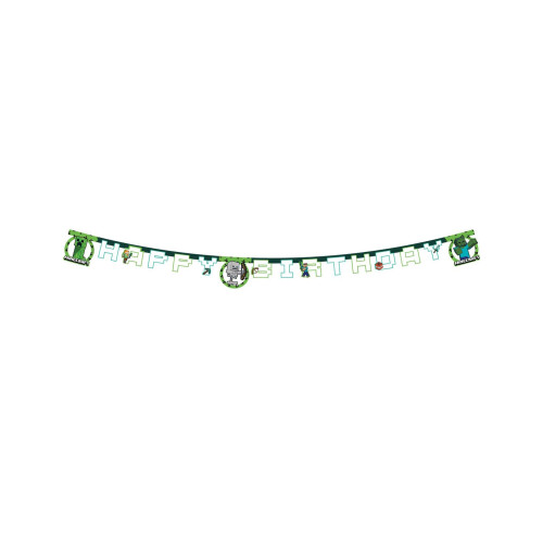 Rubies Minecraft garland 2 m