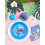 Rubies 4 reusable Stitch plates 21 cm 2
