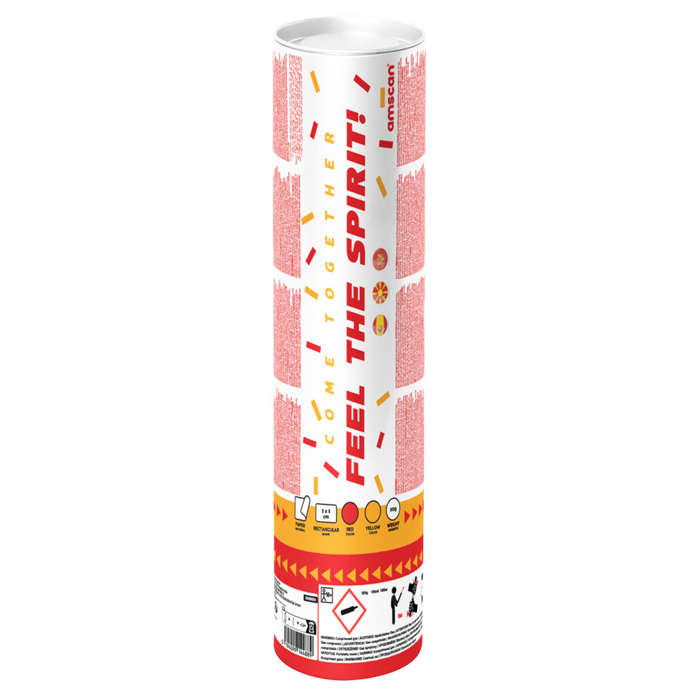 Rubies And Confetti Cannon For Spain Supporters Red/Yellow