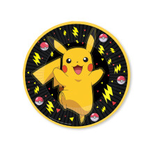8 Pokémon Pikachu Plates 23 cm