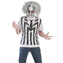 Beetlejuice Adult Costume and Wig Kit