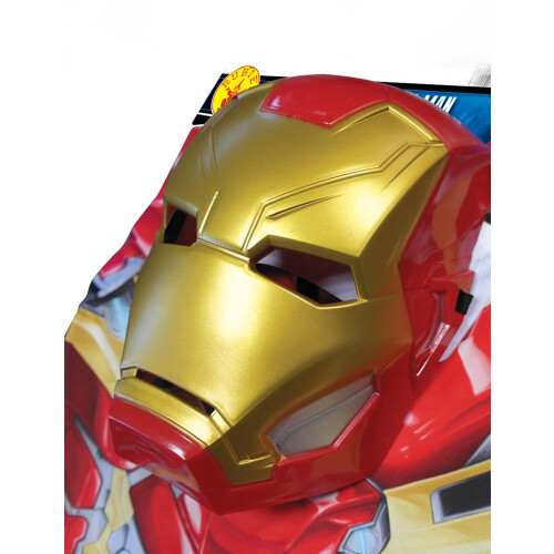 Rubies Iron Man children's top and mask kit 1