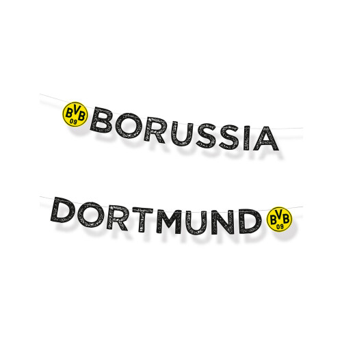 Rubies Borussia Dortmund garland 180 cm