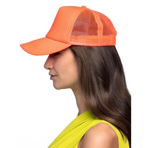 Rubies Adult fluorescent orange cap 1