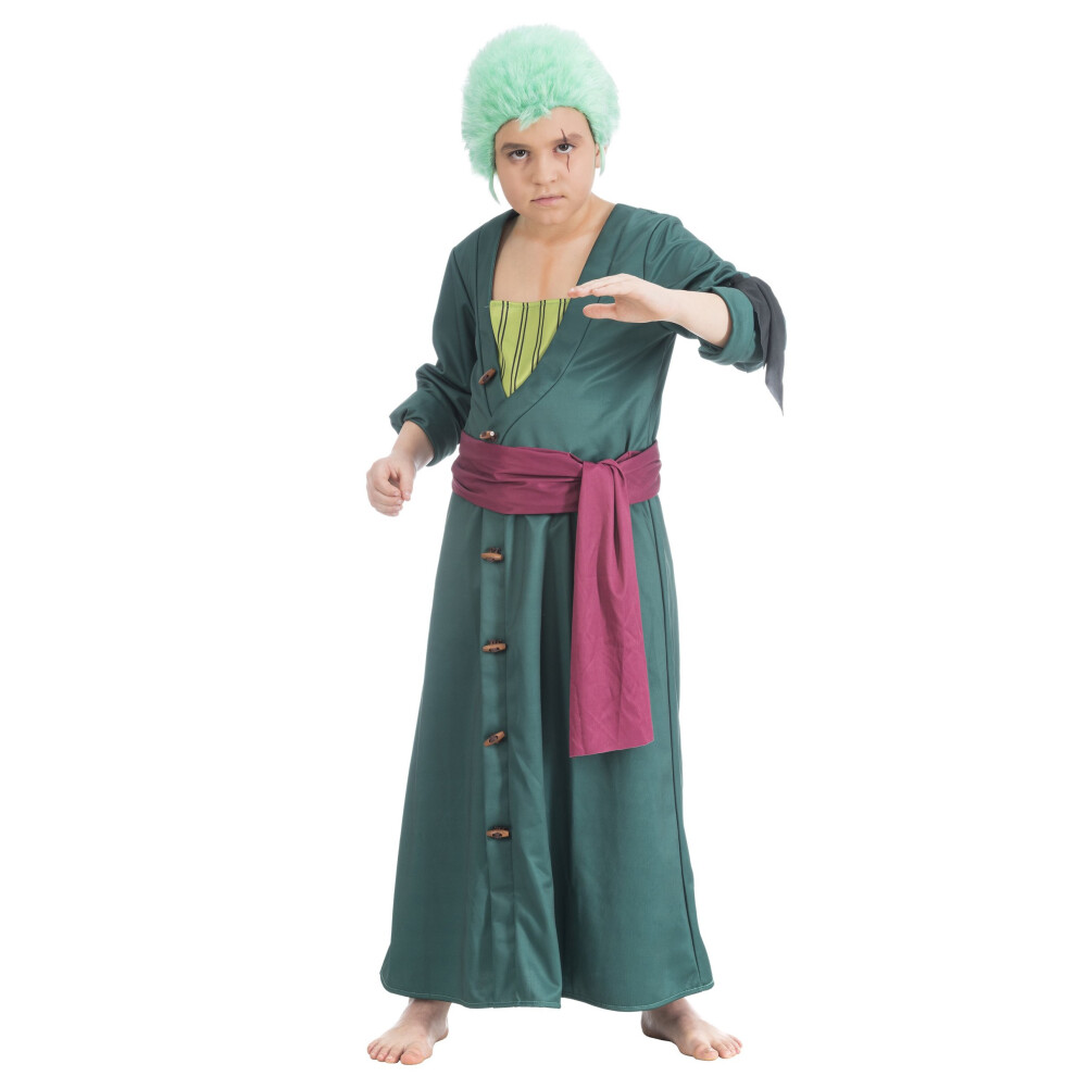 Rubies (9 To 10 Years (140 Cm)) One Piece Zoro Costume For Children