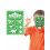 Rubies Dinosaur makeup stencil 1