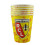 Rubies 6 RC Lens cardboard cups 25 cl 1
