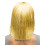 Rubies Women's golden iridescent wig 2