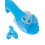 Rubies Children's blue princess shoes 2