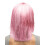 Rubies Women's iridescent pink wig 2