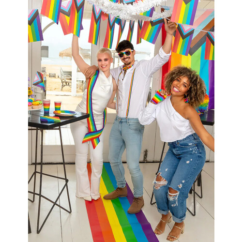 Rubies LGBTQ+ Rainbow Flag 90 x 150 cm 2
