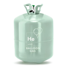 Extra large helium bottle for up to 100 balloons