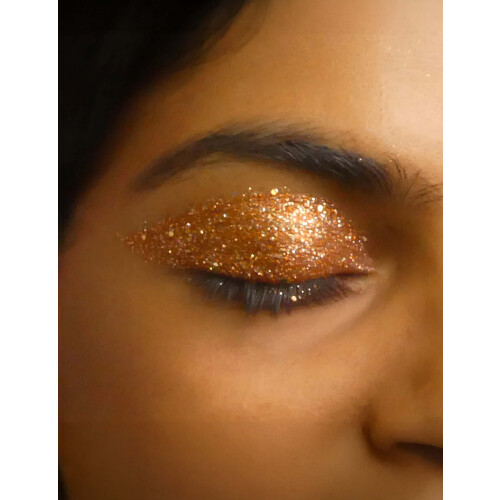 Rubies Metallic Orange Biodegradable Glitter - Yes, yes, glitter 1