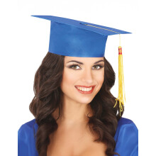 Adult Blue Graduation Cap