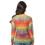 Rubies Women's rainbow fishnet top 2