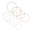8 cordes de mandoline en bronze phosphoré timbre 10