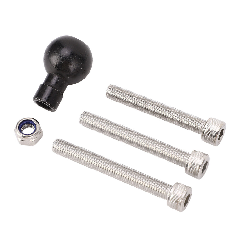 Durable Motorcycle Fork Stem Base With M8 Bolt Fits B-367U 1" Ball 4981331469406