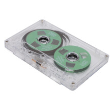 Reel to Reel Blank Cassette Tape 50 Min, Metal Sound, Green